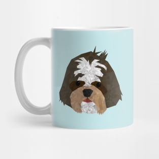 Geometric Shih Tzu Mug